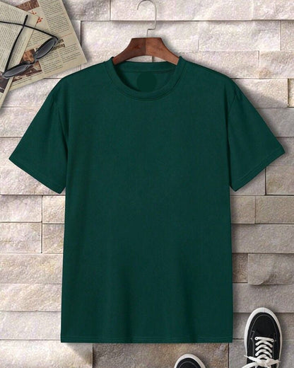Basic T-Shirt - Bottle Green