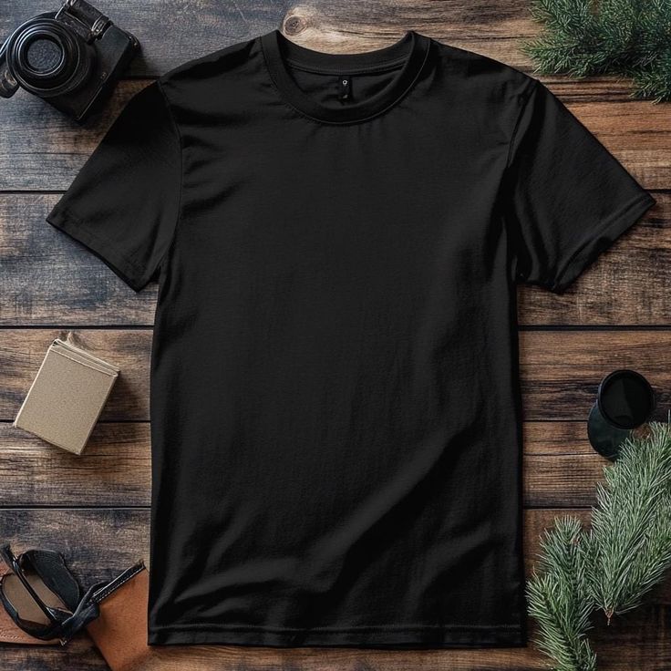 Women Basic T-Shirt - Black