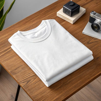 Women Basic T-Shirt - White