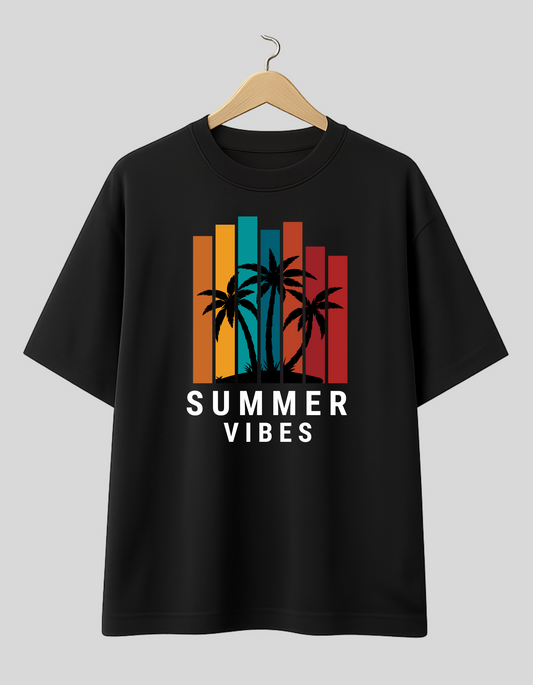 Summer Vibes – Minimalist Unisex Cotton T-Shirt for a Cool  Look