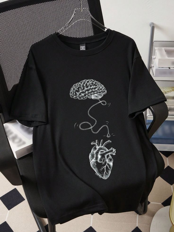 Black - Unisex Oversized Graphic Tee