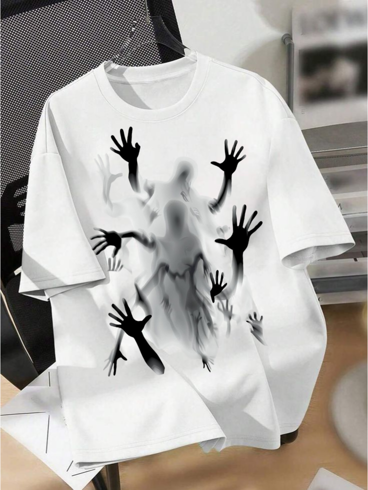 Ghost Inside  - Unisex Oversized Graphic Tee