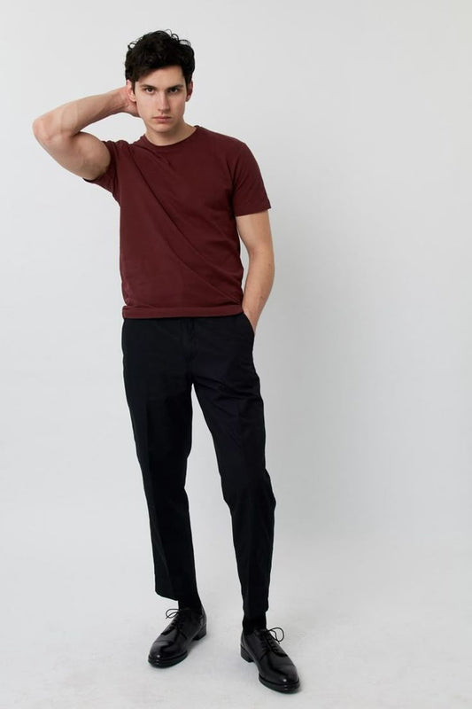 Men Basic T-Shirt - Maroon