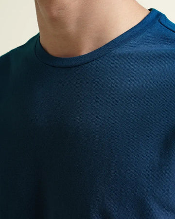 Basic T-Shirt - Petrol Blue